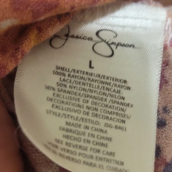 Jessica Simpson blouse - Picture 6 of 6